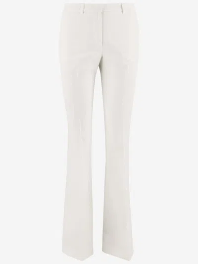 Ql2 Stretch Cotton Pants In White