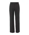 Ql2 Stretch Cotton Pants In Black