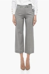 Ql2 Virgin Wool Blend Straight Fit Chinos Pants