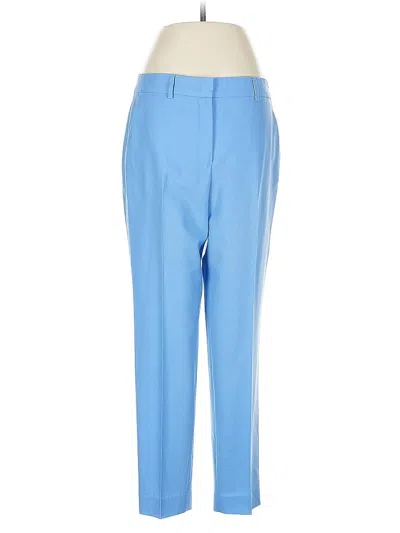 Pre-owned Ql2 Wool Pants In Blue