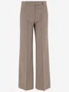 Ql2 Wool Trousers In Multi