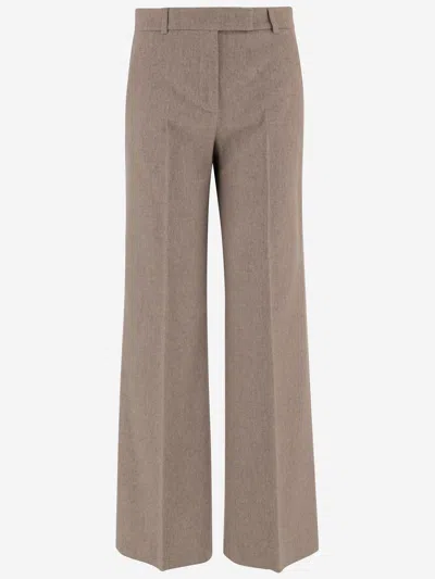 Ql2 Wool Trousers In Sand