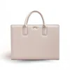 Qosmic Women's Neutrals Briefcase Metis Moonstone - Grape Leather - Off-white / Ivory In Black/purple/white