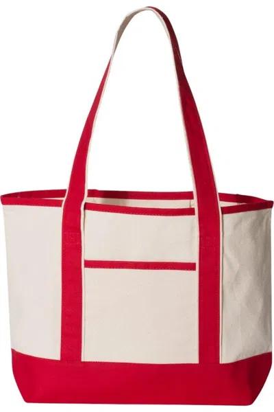 Q-tees 20l Small Deluxe Tote In Pink