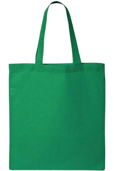Q-tees Economical Tote In Green