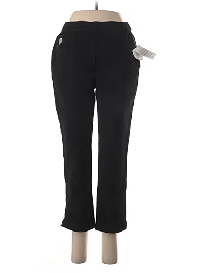 Pre-owned Quacker Factory Active Pants In Black