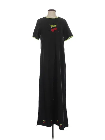 Pre-owned Quacker Factory Casual Dress In Black