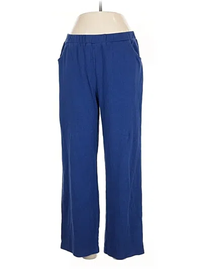 Pre-owned Quacker Factory Casual Pants In Blue