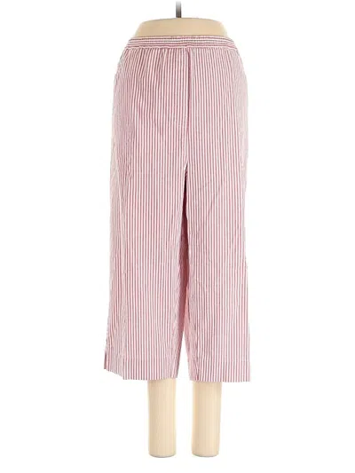 Pre-owned Quacker Factory Casual Pants In Red