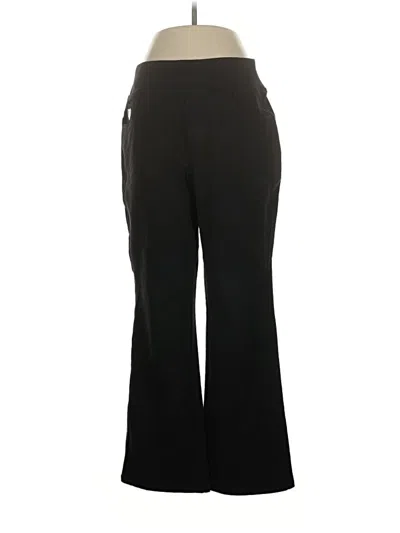 Pre-owned Quacker Factory Dress Pants In Black