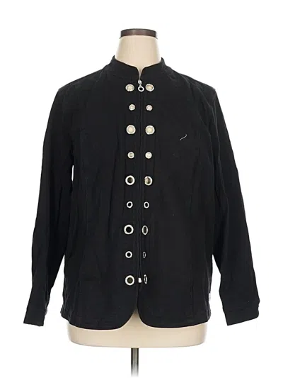 Pre-owned Quacker Factory Jacket In Black