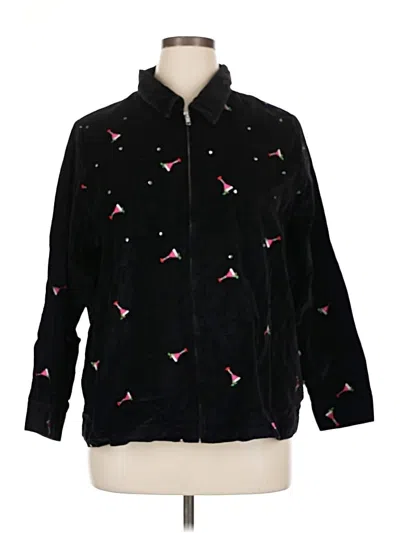 Pre-owned Quacker Factory Jacket In Black