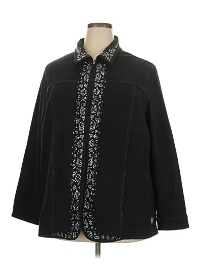 Pre-owned Quacker Factory Jacket In Black