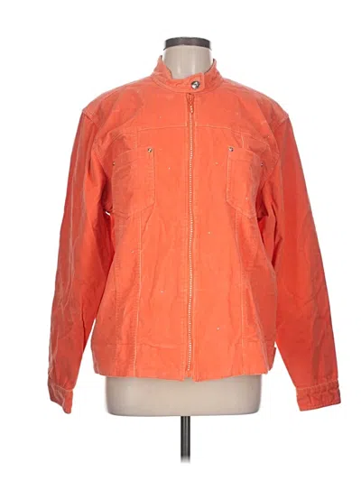 Pre-owned Quacker Factory Jacket In Orange