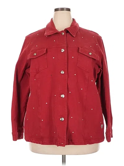 Pre-owned Quacker Factory Jacket In Red