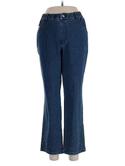 Pre-owned Quacker Factory Jeans In Blue