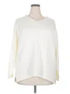 Quacker Factory Pullover Sweater In Ivory