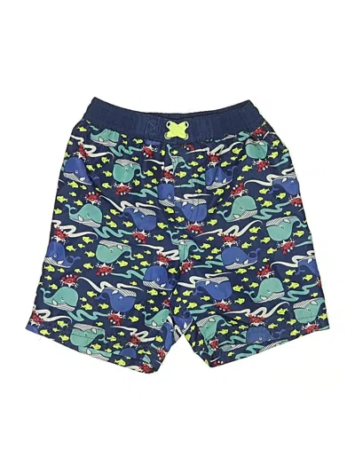 Pre-owned Quad Seven Kids' Board Shorts In Blue