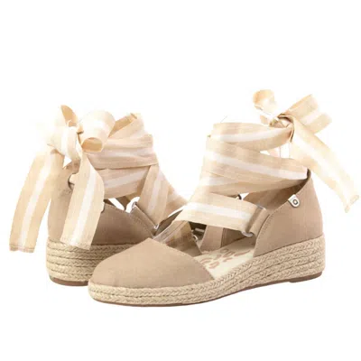 Quadsis® Women's Elaine Too Espadrille Wedge Sandal In Brown