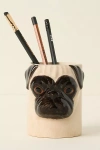 Quail Ceramics Animal Pencil Pot In Multi