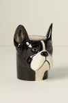 Quail Ceramics Animal Pencil Pot In Black