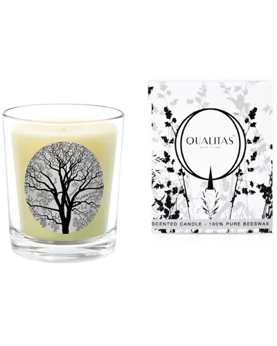 Qualitas Candles Agarwood 6.5oz Beeswax Candle