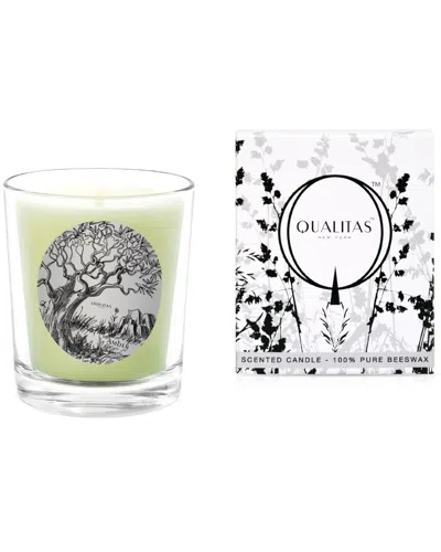 Qualitas Candles Amber 6.5oz Beeswax Candle