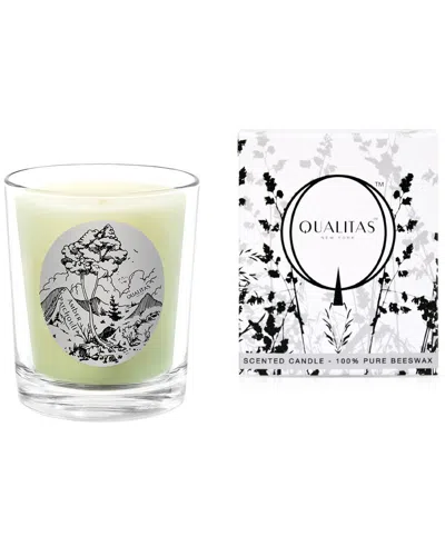 Qualitas Candles Amber Patchouli 6.5oz Beeswax Candle In Multi