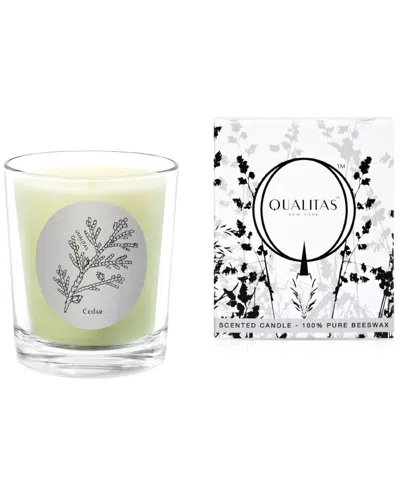 Qualitas Candles Cedar 6.5oz Beeswax Candle