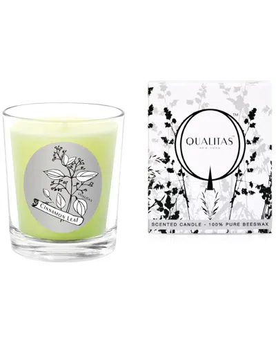 Qualitas Cinnamon Leaf 6.5oz Beeswax Candle