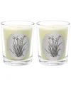 Qualitas Citronella Two Scented Beeswax Candle Set In White