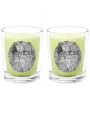 Qualitas Copia Two Scented Beeswax Candle Set In White