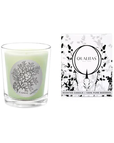 Qualitas Candles Cypress 6.5oz Beeswax Candle