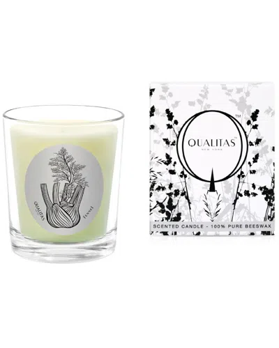 Qualitas Fennel 6.5oz Beeswax Candle