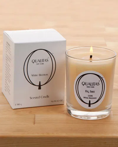 Qualitas Candles Fig Tree 6.5oz Beeswax Candle