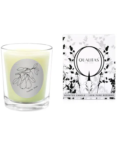 Qualitas Forelle Pear 6.5oz Beeswax Candle