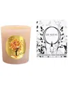 Qualitas Candles Fragrance Fresh Fall Morning Scented Beeswax Candle In Tan