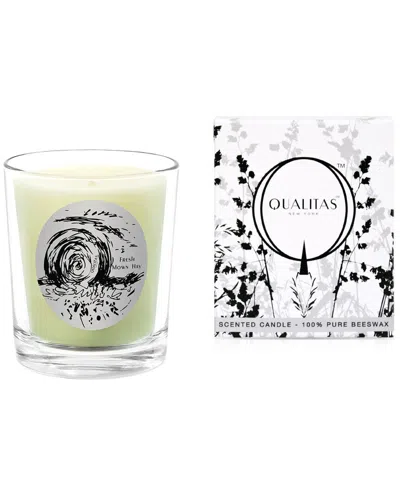 Qualitas Candles Fresh Mown Hay 6.5oz Beeswax Candle