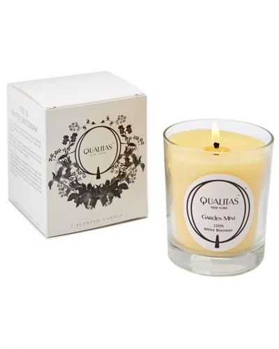 Qualitas Candles Garden Mint 6.5oz Beeswax Candle