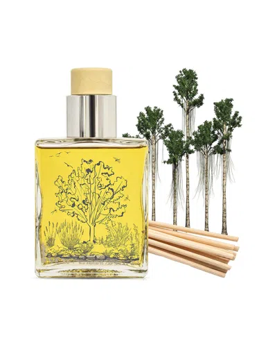 Qualitas Candles Handmade Agarwood Reed Diffuser In Transparent