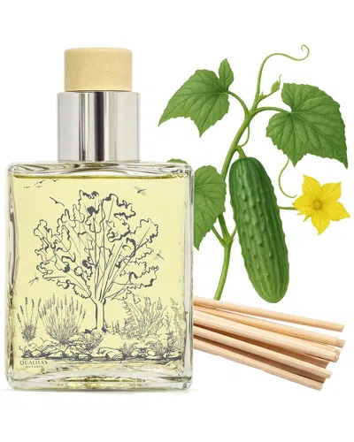 Qualitas Candles Handmade Cucumber Reed Diffuser In Neutral