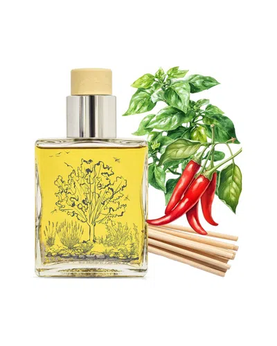 Qualitas Candles Handmade Paprika Basil Reed Diffuser In Multi
