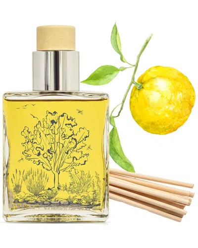 Qualitas Candles Handmade Yuzu Reed Diffuser In Yellow