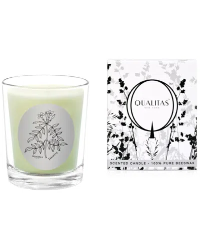 Qualitas Candles Jasmine 6.5oz Beeswax Candle