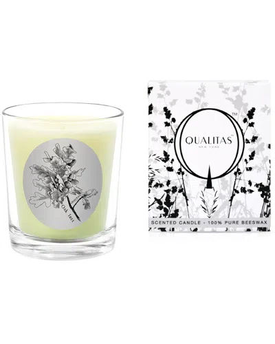 Qualitas Oak Tree 6.5oz Beeswax Candle In White