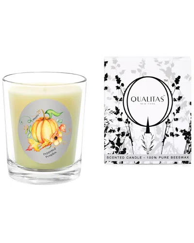 Qualitas Candles Peppered Pumpkin 6.5oz Candle In Green