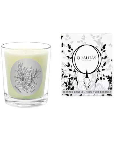 Qualitas Candles Rosemary 6.5oz Beeswax Candle