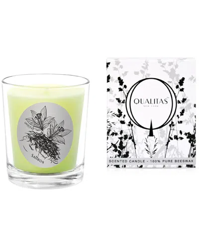 Qualitas Candles Saffron 6.5oz Beeswax Candle