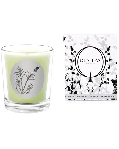 Qualitas Sugarcane 6.5oz Beeswax Candle