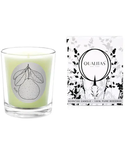 Qualitas Candles Yuzu 6.5oz Beeswax Candle